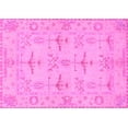 thumbnail image 1 of Ahgly Company Indoor Rectangle Oriental Pink Traditional Area Rugs, 5' x 8', 1 of 4