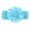 Sky Blue, variant on Baby Headbands Toddler Boys Girls Solid Lace Flower Hairband Headwear Elastics Accessories