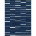 thumbnail image 4 of Balta Hugo Modern Stripe Indoor/Outdoor Area Rug 7'10" x 10' - Navy, 4 of 5