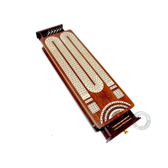 Cribbage Board House of Cribbage Continuous 120 puntos, 4 pistas