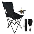 thumbnail image 1 of 2 Silla De Playa Plegable Reclinable Con Funda para Exterior negro, 1 of 9