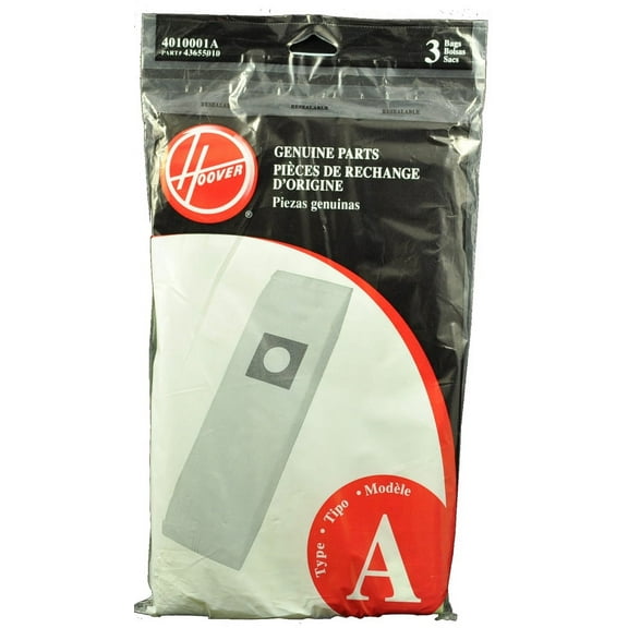 Replacement Part For Hoover Type A Vacuum Cleaner Bags