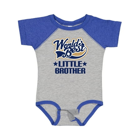 

Inktastic Little Brother Worlds Best Gift Baby Boy Bodysuit