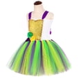 thumbnail image 4 of XDZJLR Robes pour Filles Carnaval Trois Couleurs Côté Lumineux avec Robe de Fête Performance, 4 of 5