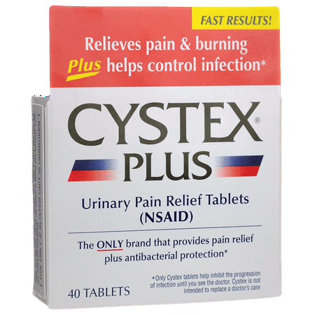 DSE Healthcare Cystex Plus Urinary Pain Relief Tablets 40 (Best Cranberry Juice For Urinary Tract Infection)