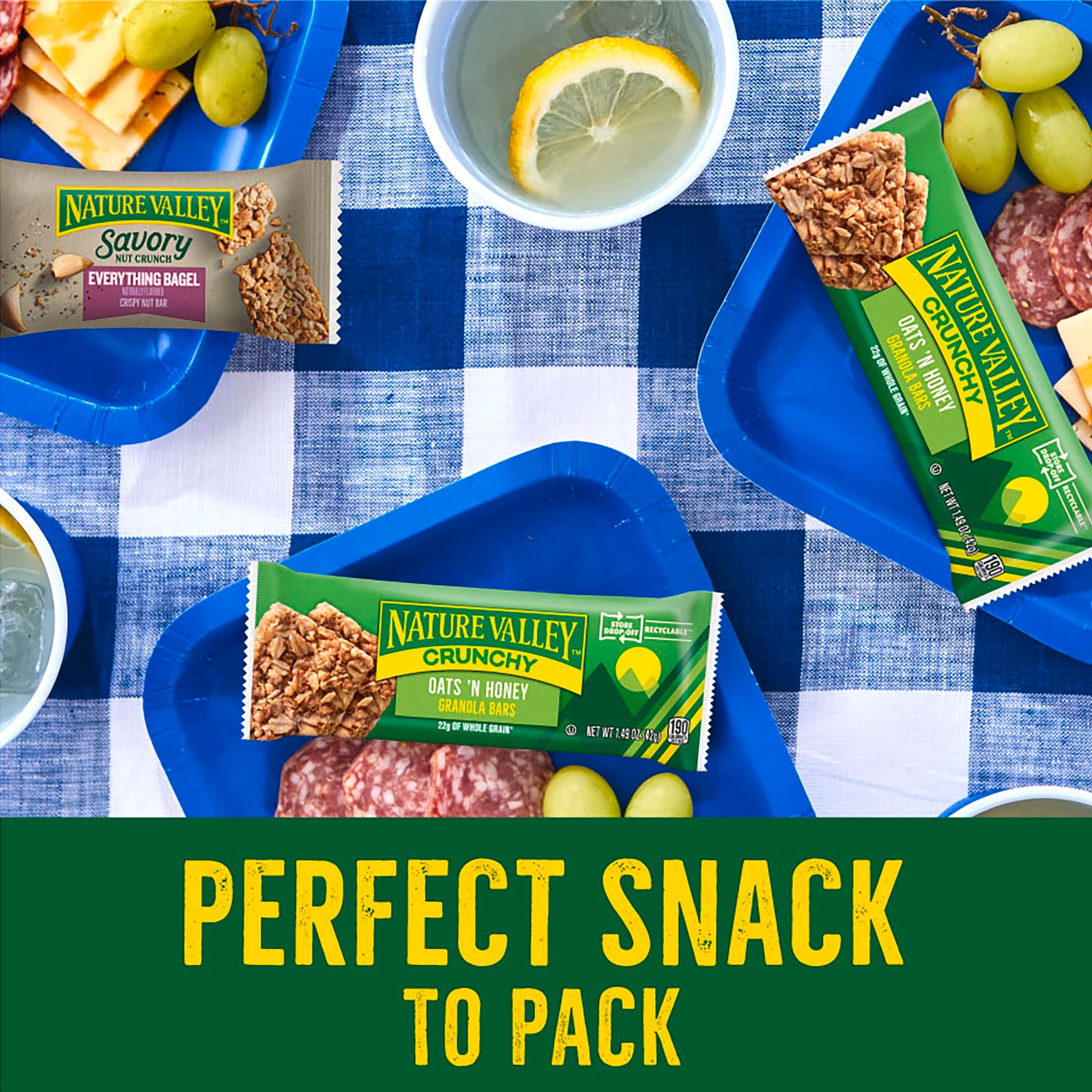 Nature Valley Granola Bars Bonus Pack, Crunchy Oats ‘N Honey, 49 Bars, 36.65 OZ