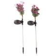 thumbnail image 1 of Luz solar, Phalaenopsis emisora de luz exterior Luz exterior Phalaenopsis Luces decorativas Funcionalidad de alta precisión, 1 of 8