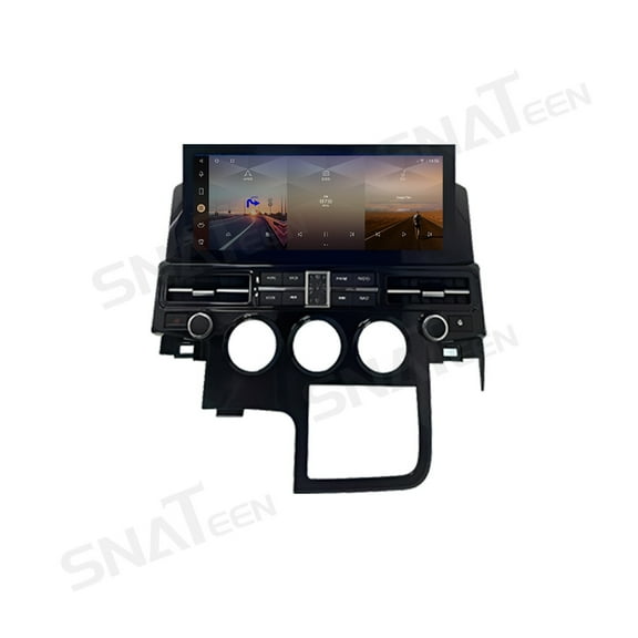 SNATEEN 12.3 inch Carplay Screen/Radio/Multimedia Player for Toyota Hiace 2019 Models Universal Car Navigation/GPS Upgrade Headunit Android Display 1080P Touch Screen Replacement System Accessories
