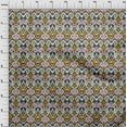 thumbnail image 3 of oneOone Coton Flex Tissu Diamant & Tourbillon Ikat Tissu Imprimé 1 Yard 40 Inch Wide, 3 of 4
