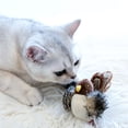 thumbnail image 4 of Walbest Interactive Chirping Bird Cat Toy Touch Activated Kitten Toy Squeaky Cat Toy with Feather Tail Plush Bird Cat Teaser for Indoor Cats, 4 of 8
