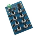 thumbnail image 3 of Servocontrolador de 8 vías, Control preciso de perilla a bordo, controlador de engranaje de dirección STM32 con indicador LED para FUTABA, 3 of 5