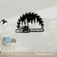 thumbnail image 4 of Handmadetneonsign Wood Shop Metal Wall Art Light, Saw Machine Sign Wall Decor, Forest Metal Decor 49556, 4 of 5