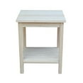 thumbnail image 2 of International Concepts Unfinished Accent Table Ready To Assemble, 2 of 2