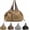 Khaki, variant on Women's Travel Organizer Tote Bag 15 Pockets Large Capacity 3-in-1 Convertible Backpack Shoulder Bag Water-Resistant Carryall for Commuting Shopping Vacation