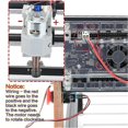 thumbnail image 5 of DC Motor CNC 775 Spindle Motor 100W 12-24VDC 20000RMP + ER11 Collet for DIY Mini CNC 3018 3018Pro 3, 5 of 5
