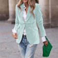 thumbnail image 7 of Xingpeng Nylon Blazer for Women Fall Long Sleeve Casual Comfort Stretch Jacket Business Relaxed Fit 2026 Mint Green XXL, 7 of 7