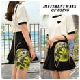 thumbnail image 6 of FORMRS Crossbody Bag for Women Quilted Travel Shoulder Cell Phone Purse with Chain Strap Handbag, Yellow Flowers, 6 of 7