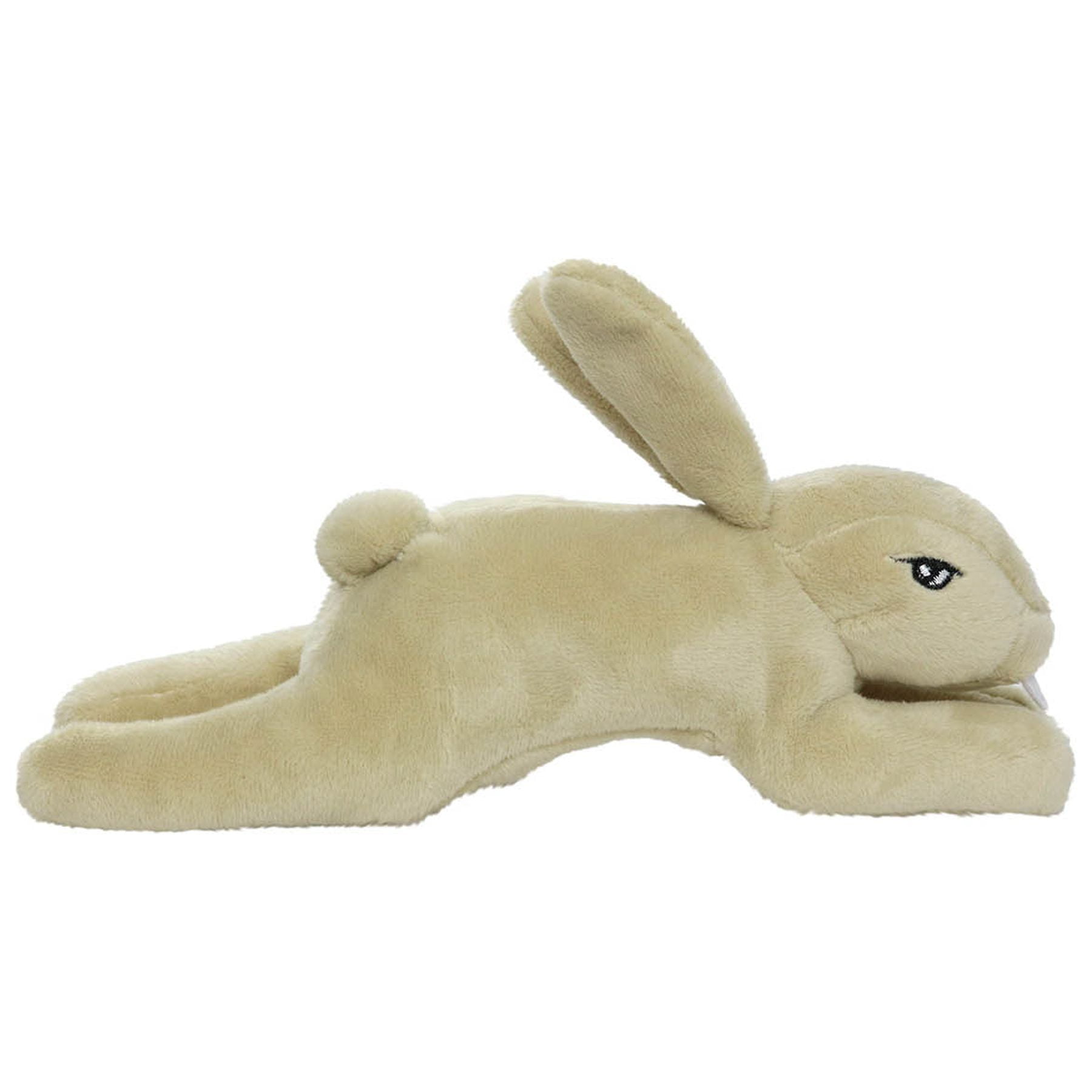 VIP Products Mighty Junior Durable Rabbit Dog Toy, Brown