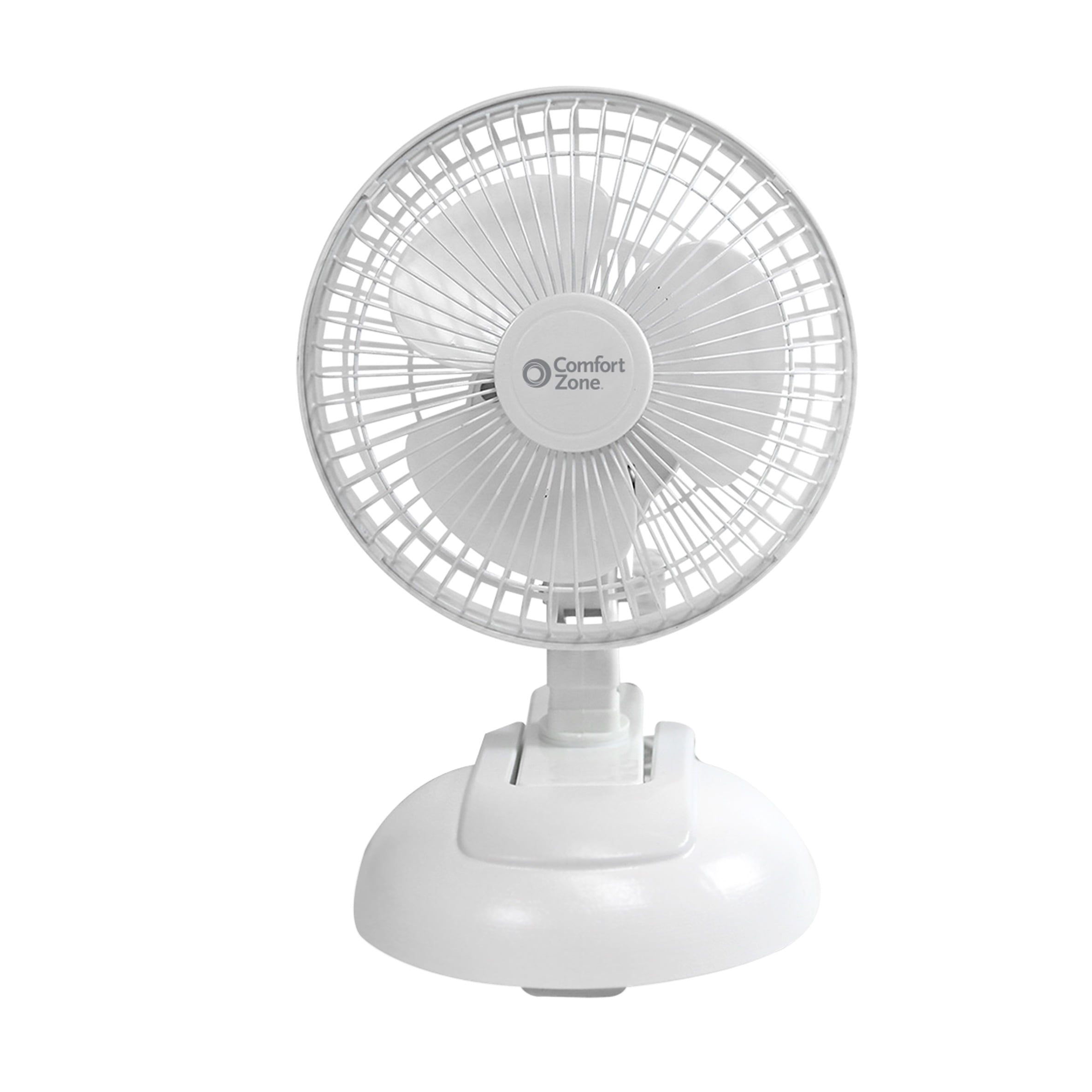 6 Combo Clip Desk Fan White Walmart Com