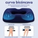 thumbnail image 4 of Cojín para Hemorroides de Memory Foam para Asiento, Cojín para Asiento Automovil, Cojín para Silla de Oficina, Almohadilla de Apoyo con Funda Lavable, Alivia el Dolor de Coxis y Ciatica Lumbar, 4 of 9