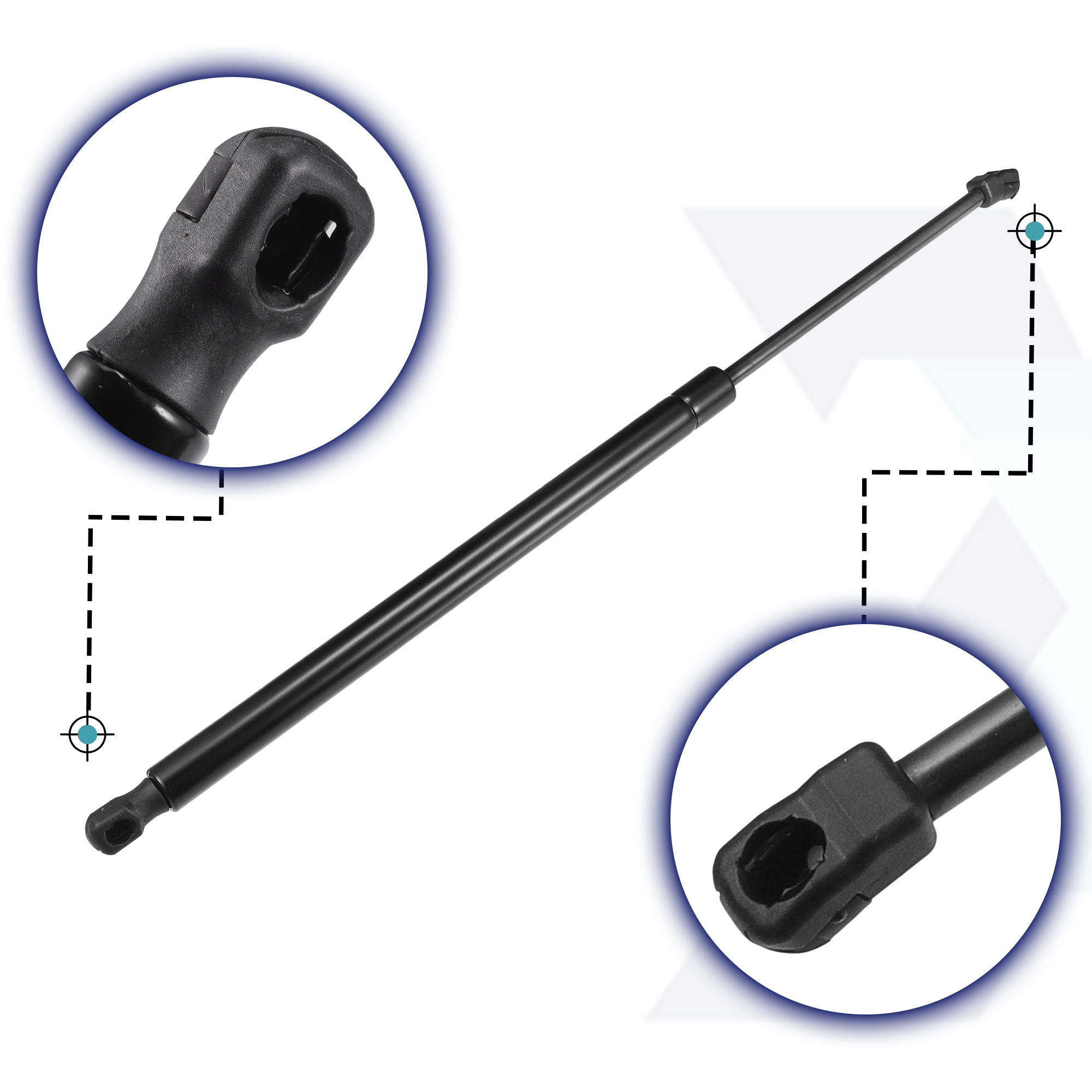 Unique Bargains 2Pcs Rear Hatch Lift Supports Struts for Hyundai Tucson 2015-2019