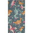 thumbnail image 7 of Dreamtimes Dinosaur Soft Hand Towels 2-Piece Absorbent Bath Towel Decorative Fingertip Towels for Bathroom Gym Spa Hotel Beach Swimming Pool,14.4" x 28.3", 7 of 7