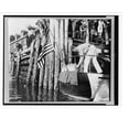 thumbnail image 2 of Historic Framed Print, [Charles Lindbergh on small boat dockside], 17-7/8" x 21-7/8", 2 of 9