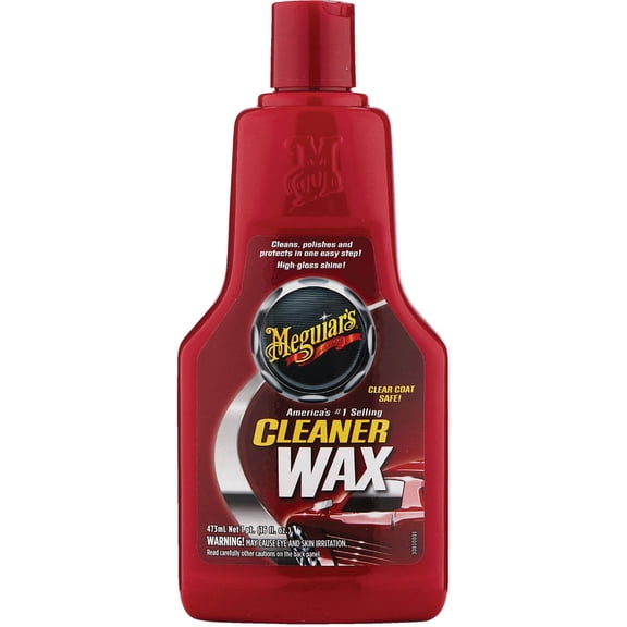 Meguiar's Liquid Cleaner Wax 16 oz. - Case of 6 — Household & Commercial Use, Effective Formula