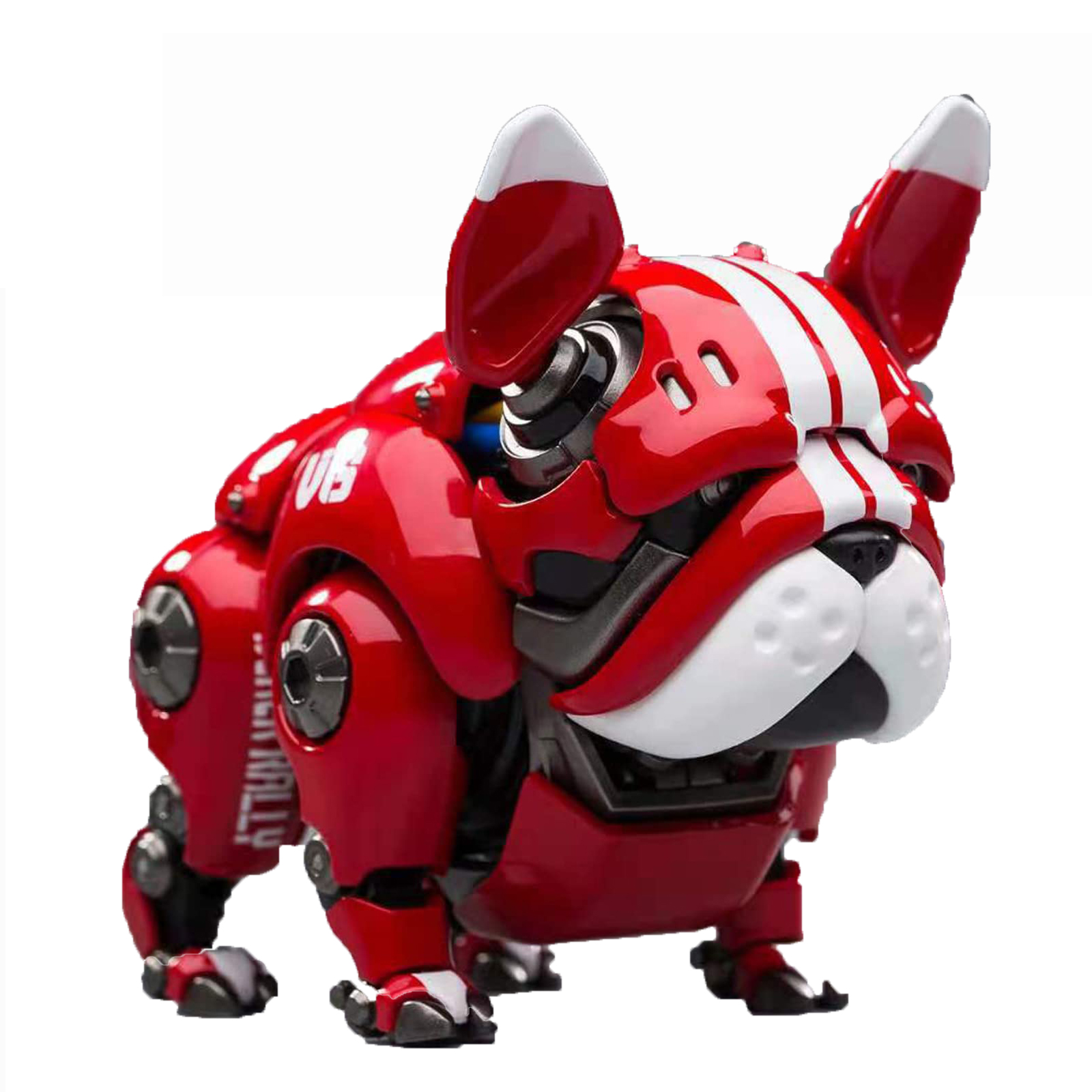 Bulldog Model Toy Mechanical Dog Toy Animal Figures Realistic Puppy