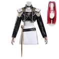 thumbnail image 2 of New KPop Demon Hunters Cosplay Costume Set Rumi Mira Zoey Halloween Party Fancy Dress for Womens Black _e, 2 of 5