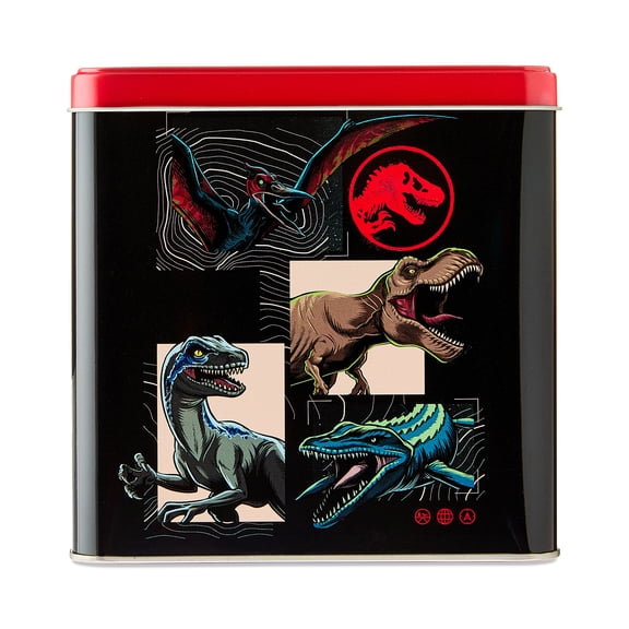 Jurassic Park Square Shaped Tin, Mailbox