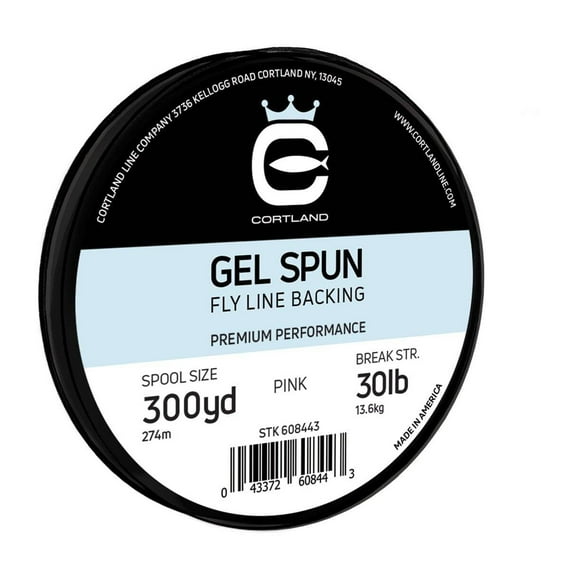 GEL SPUN BACKING  30 LB PINK 300 YD