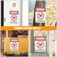 thumbnail image 1 of LRXIYODE Garden Sign Warning Sign Red Iron Retro 1Pcs, 1 of 6