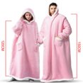 thumbnail image 2 of Winter TV Hoodie Blanket Winter Warm Home Clothes Women Men Oversized Pullover With Pockets, 2 of 7