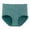 Green, variant on SIYUDAN Womens Solid High Waist Plus Size Menstrual Pants Cotton Underwear, Size XL