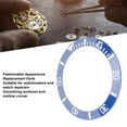 thumbnail image 4 of Ceramic Watch Bezels Insert, Watch Bezels Insert  40mm Diameter Beautiful Luminous Clear Scale  For Perfect Fitment For Watchmakers White Character Black Back,Gold Character Black, 4 of 8