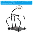 thumbnail image 6 of Uxcell 16" Length Metal Gooseneck 1/4"-20 Female to Male Thread Flexible Tube Extension Black, 6 of 7