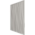 thumbnail image 4 of Ekena Millwork 19 5/8"W x 19 5/8"H Jackson EnduraWall Decorative 3D Wall Panel, Universal Aged Metallic Weathered Steel (Covers 2.67 Sq. Ft.), 4 of 6