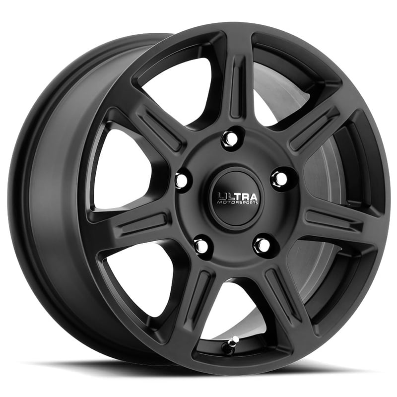 Ultra 450SB Toil Van 16x6.5 5x130 +45et Satin Black With Satin Clear ...