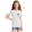 White(USA Flag), variant on CCRFTGI 4th of July Shirts for Kids Girls 10-12 Short Sleeve Happy American Flag Striped Summer Patriotic T-Shirts 1776 Festival Girls Fashion Tshirts Blue 9-10 Years