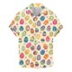 thumbnail image 1 of Mens Casual Manga Corta Botón Abajo Camisas Pascua Impresión Solapa Camisa Poliéster Top de Moda para Hombres, Cuello Redondo Blusa Casual para el Trabajo, el Ocio Y las Vacaciones, 1 of 9