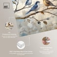 thumbnail image 4 of Ochre and Blue Birds Canvas Farmhouse Art by Art Remedy, Gallery Wrapped, 36" x 24", 4 of 7