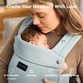 thumbnail image 3 of Portabebés Momcozy, ergonómico y acogedor, ligero, de 3,2 a 10,9 kg, 3 of 8
