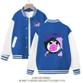 thumbnail image 5 of Sanrios Kuromi-Chaqueta de uniforme de béisbol para niño y niña, abrigo informal de manga larga con estampado Kawaii, ropa de regalo, 5 of 5