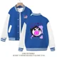 thumbnail image 5 of Sanrios Kuromi-Chaqueta de uniforme de béisbol para niño y niña, abrigo informal de manga larga con estampado Kawaii, ropa de regalo, 5 of 5