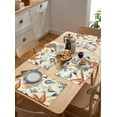 thumbnail image 4 of Fall Placemats for Dining Table Set of 6, Autumn Animal Place Mats Owl Bird Fox Leaves Thanksgiving Placemat Washable Harvest Autumn Table Mats for Kitchen Table Holiday Dinner Party Home Decor, 4 of 6