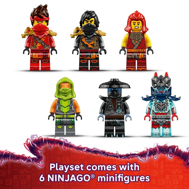 LEGO NINJAGO Ninja Combat Vehicle - 3 in 1 Building Toy - Dragons
