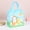 Blue, variant on Zoowood Easter Basket Reusable Gift Bag with Handles Non Woven Easter Bags for Kids Easter Goodie Bag for Treats Pink