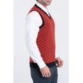 thumbnail image 3 of Men's Sweater Red & Black, 3 of 5