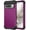 Purple, variant on Allytech Heavy Duty Case for Google Pixel 8 Pro, Soft TPU + Rugged PC Triple-Layers Four Corners Protection Shockproof Anti-Scratch Case for Google Pixel 8 Pro - Rosegold